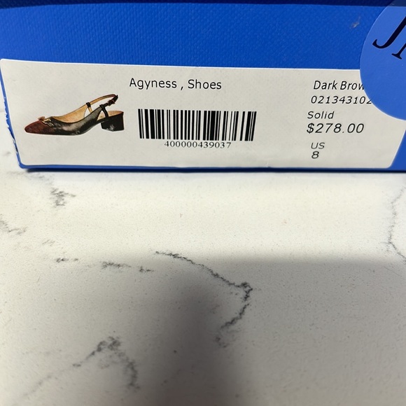 J. McLaughlin Agyness Brown Heels with Horsebit Detail - Picture 7 of 12